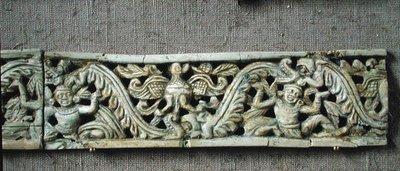 Decorative band, from Begram by Afghan School
